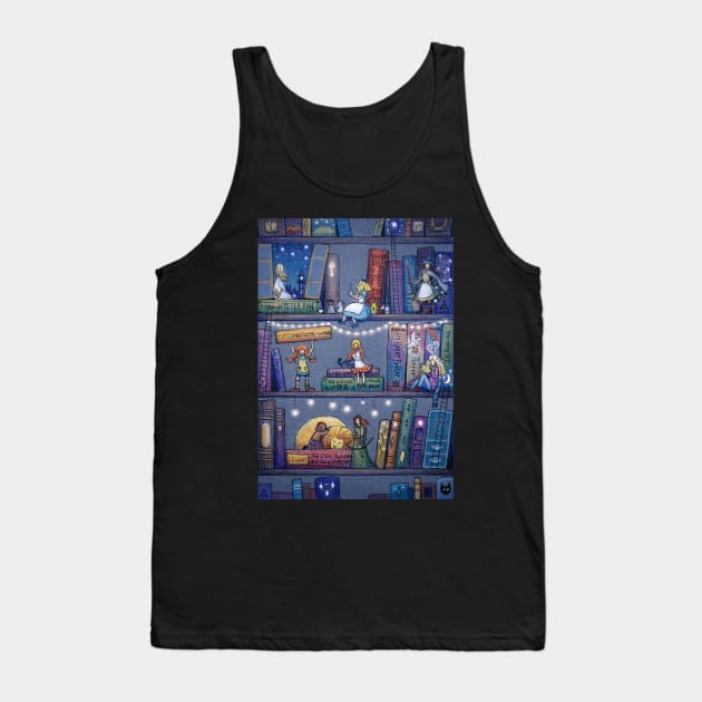 Book Girls Tank Top by illustore